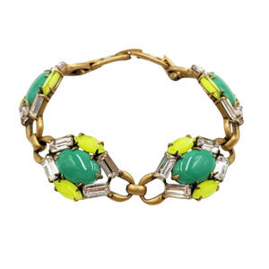 Stella & Dot Open Rhinestone Prong Adjustable Ring